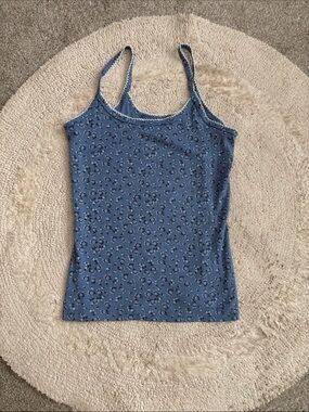 Floral tank size m